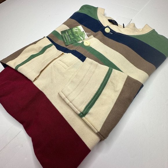 DANIEL CREMIEUX - Men's long sleeve polo.‎ NWT. Size small. - Picture 1 of 10